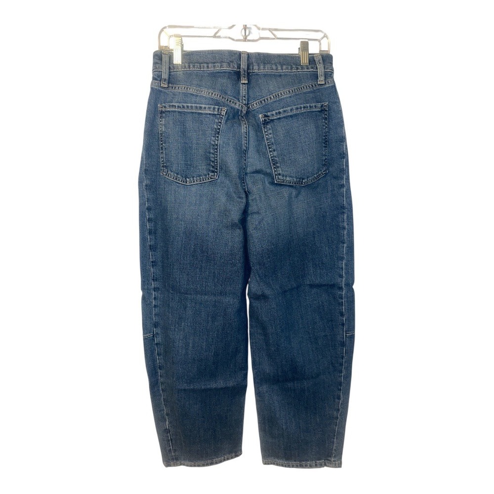 Old Navy Womens High Waisted Barrel Ankle Jeans, Size 8 - Picture 6 of 10